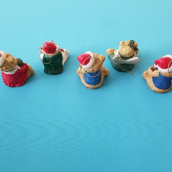 Set of 5 Christmas Ornaments 1999 - Picture 2 of 3